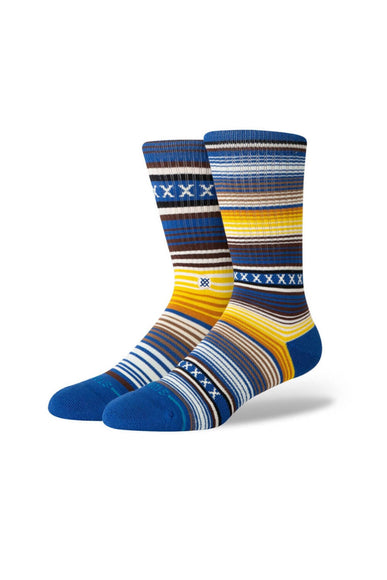 Stance Curren ST Crew Socks in Blue