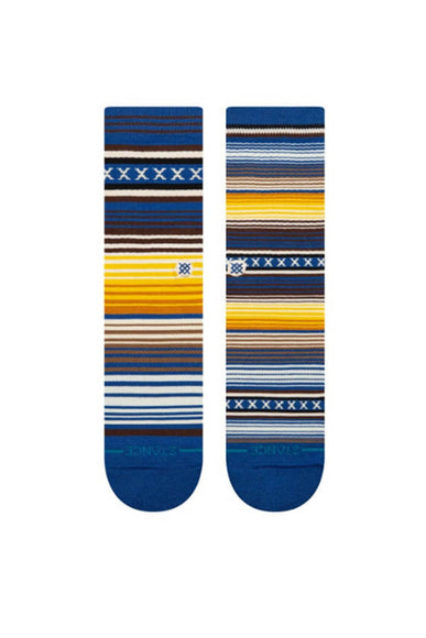 Stance Curren ST Crew Socks in Blue