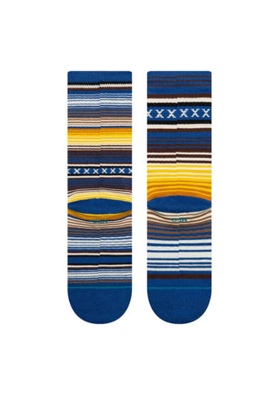 Stance Curren ST Crew Socks in Blue