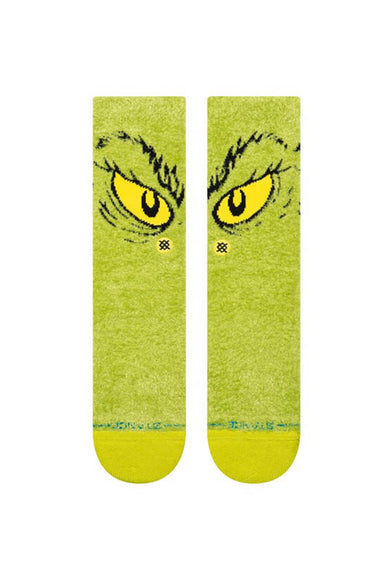 Stance DA DA DAGRINCH Crew Socks for Men in Green