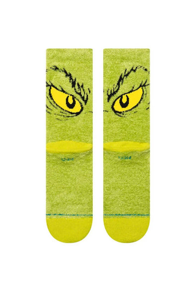 Stance DA DA DAGRINCH Crew Socks for Men in Green