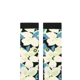 Stance Pedler Floral Crew Socks in Black