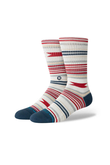 Stance Vista Cruz Crew Socks in White