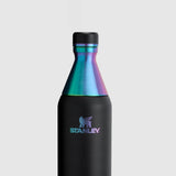 Stanley 20oz All Day Slim Bottle in Black Chroma