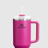  Stanley Quencher H2.0 FlowState 40oz Travel Tumbler in Fuchsia