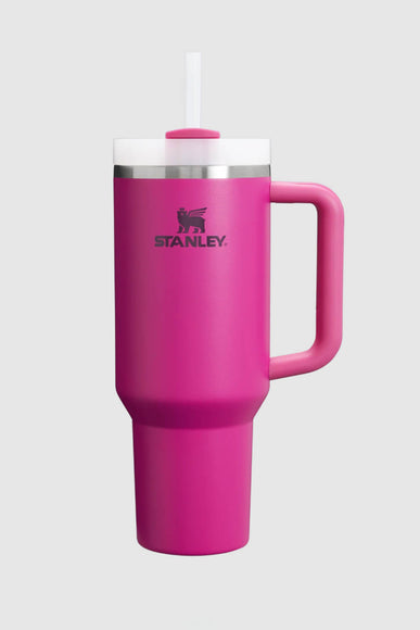  Stanley Quencher H2.0 FlowState 40oz Travel Tumbler in Fuchsia