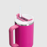  Stanley Quencher H2.0 FlowState 40oz Travel Tumbler in Fuchsia