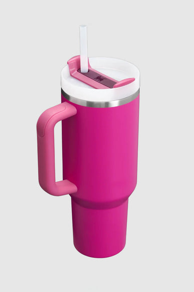  Stanley Quencher H2.0 FlowState 40oz Travel Tumbler in Fuchsia