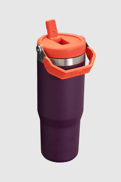 Stanley 30oz IceFlow Flip Straw Tumbler in Plum