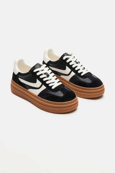 Steve Madden Dodge Sneakers for Women in Black Multi