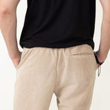 Corduroy Shorts for Men in Tan