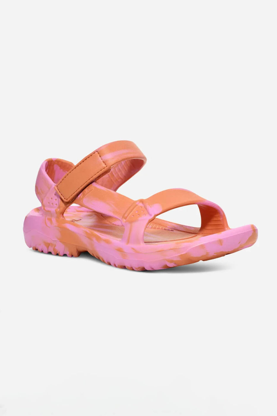 Teva Hurricane Drift Huemix Sandals for Women in Peach Bloom Swirl 