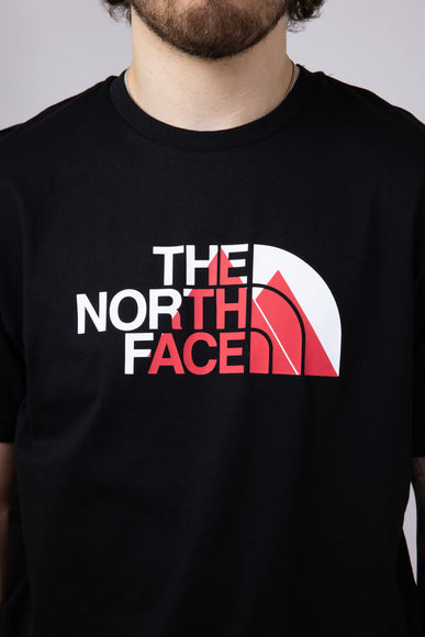 The North Face Biner Graphic T-Shirt for Men in Black