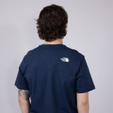 The North Face Biner Graphic T-Shirt for Men in Navy