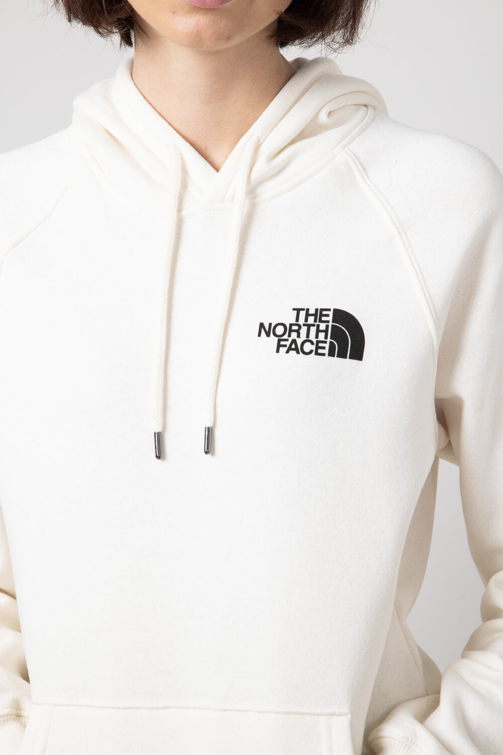 North face white hoodie women's best sale