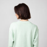 The North Face Evolution Fleece Sweatshirt for Women in Misty Sage