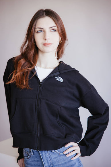 The North Face Evolution Full Zip Hoodie for Women in Black