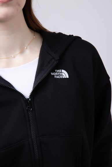 The North Face Evolution Full Zip Hoodie for Women in Black