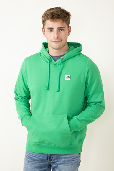 The North Face Heritage Patch Hoodie for Men in Green