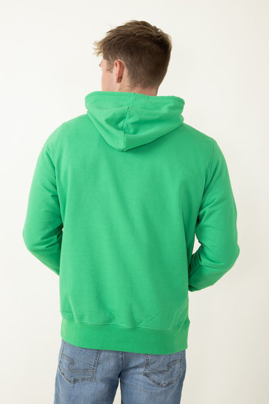 The North Face Heritage Patch Hoodie for Men in Green