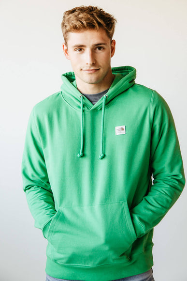 The North Face Heritage Patch Hoodie for Men in Green