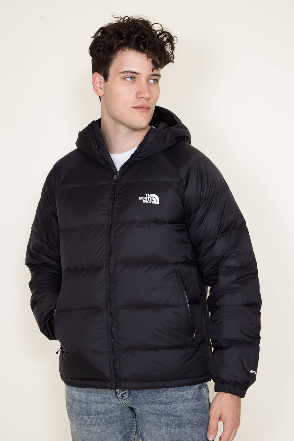 The North Face Hydrenalite Down Hoodie Jacket for Men in Black | NF0A5 ...