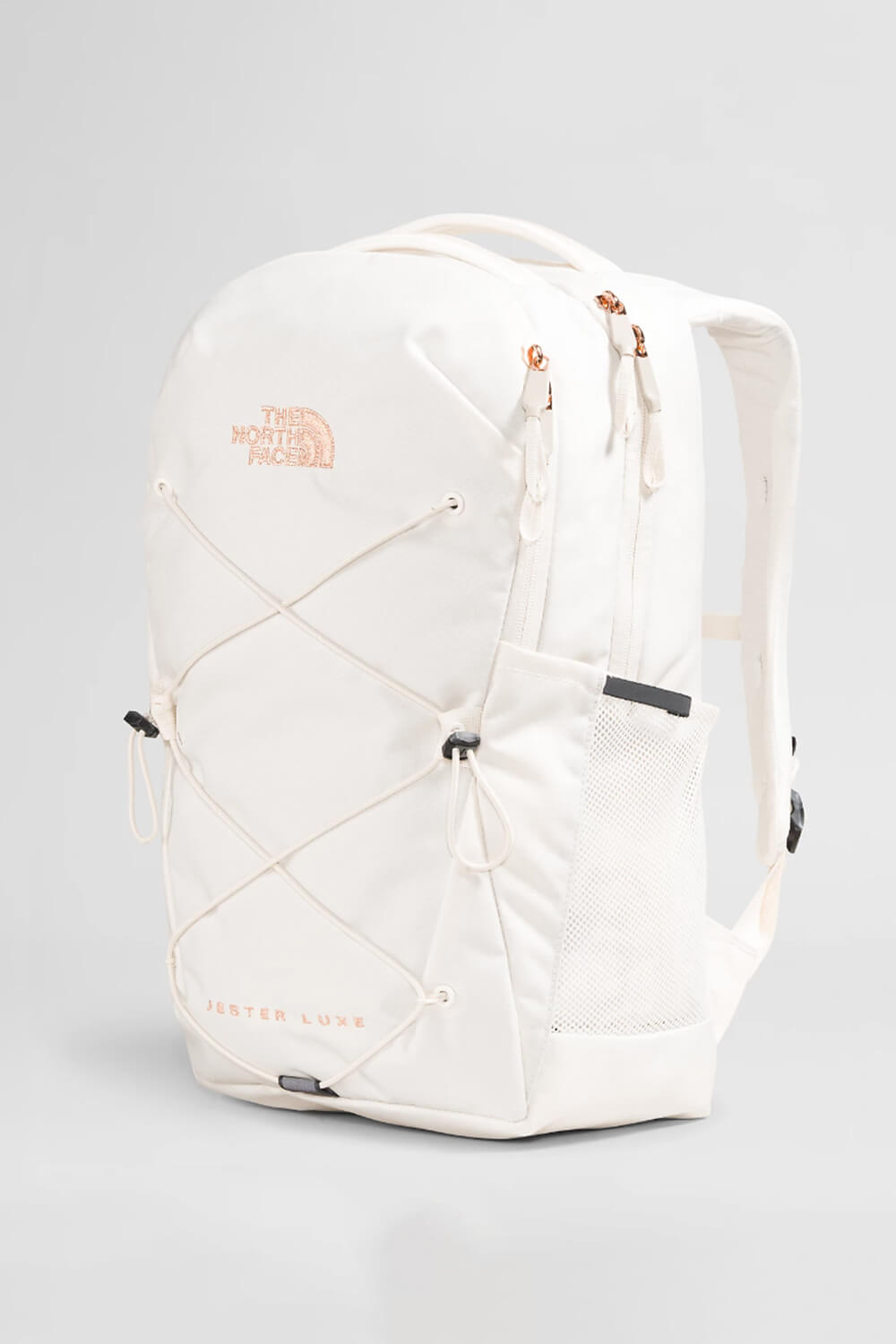 North face backpack white and coral on sale