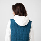 The North Face Junction Insulated Vest for Women in Midnight Petrol