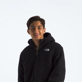 The North Face Reversible Shasta Full-Zip Hooded Jacket for Boys in Black