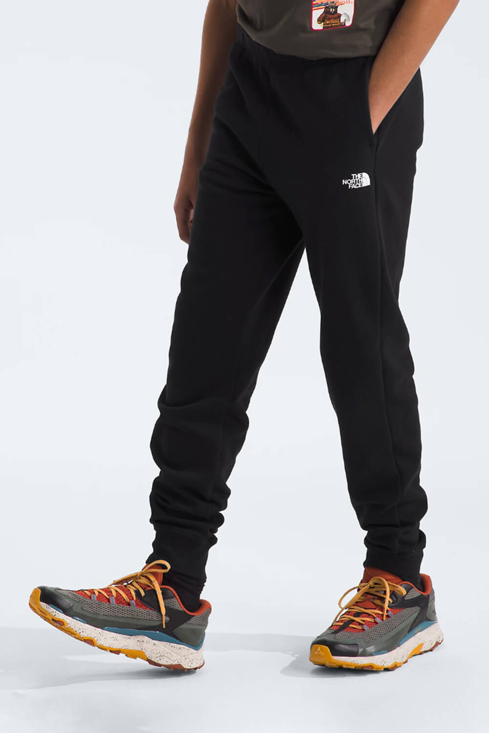 The North Face Camp Fleece Jogger for Big Kids in Black