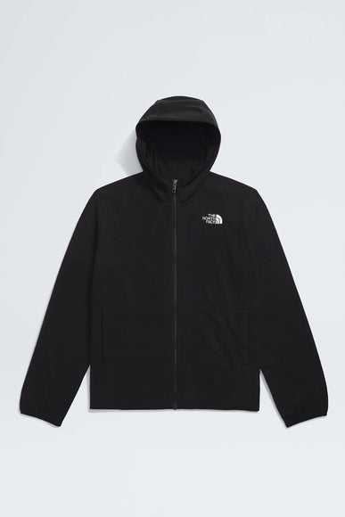 The North Face Glacier Full Zip Hooded Jacket for Big Kids in Black