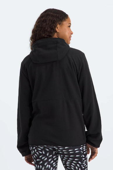 The North Face Glacier Full Zip Hooded Jacket for Big Kids in Black