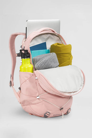 The North Face Borealis Backpack for Women in Pink Moss