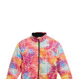 The North Face Reversible Shasta Full-Zip Jacket for Girls in Radiant Poppy Print