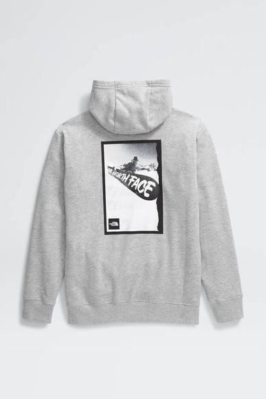 The North Face Teen Snow Camp Fleece Hoodie for Big Kids in Light Grey Heather