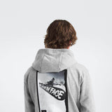 The North Face Teen Snow Camp Fleece Hoodie for Big Kids in Light Grey Heather