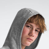 The North Face Teen Snow Camp Fleece Hoodie for Big Kids in Light Grey Heather