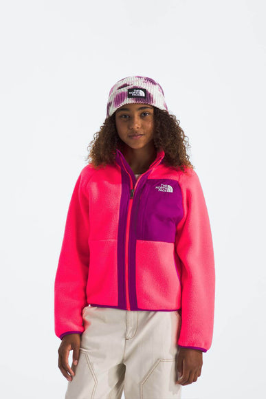 The North Face Yumiori Full-Zip Jacket for Girls in Radiant Poppy