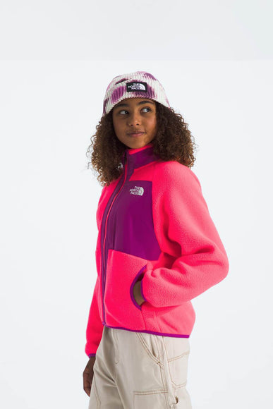 The North Face Yumiori Full-Zip Jacket for Girls in Radiant Poppy