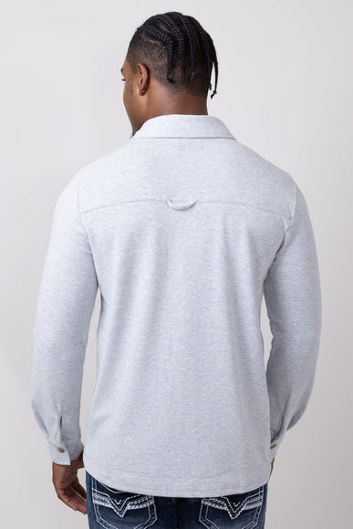 Thread & Supply Clark Shirt for Men in Grey Heather