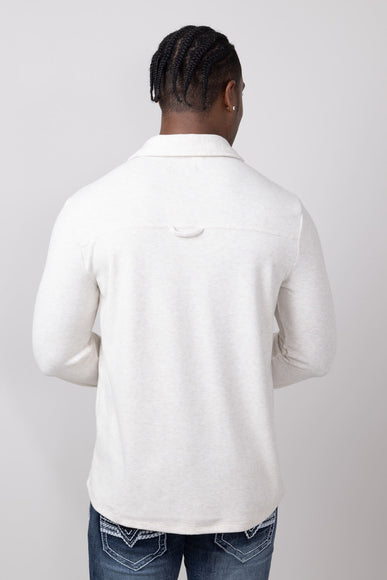 Thread & Supply Clark Shirt for Men in Oatmeal Heather