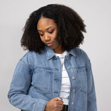 Thread & Supply Dakota Jacket for Women in Medium Denim