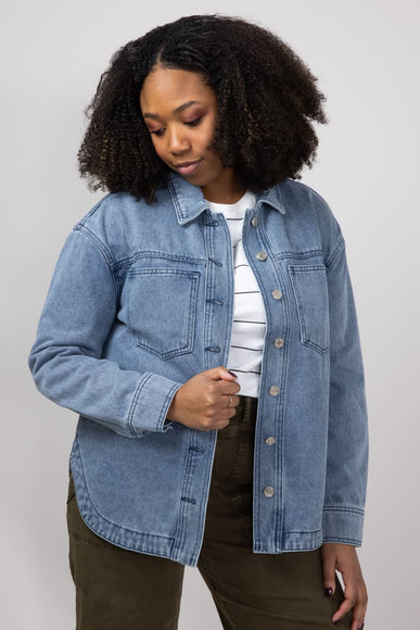 Thread & Supply Dakota Jacket for Women in Medium Denim