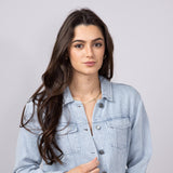 Thread & Supply Jackie Denim Jacket for Women in Light Wash