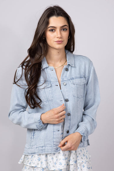 Thread & Supply Jackie Denim Jacket for Women in Light Wash