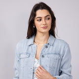 Thread & Supply Jackie Denim Jacket for Women in Light Wash