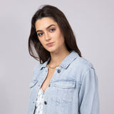 Thread & Supply Jackie Denim Jacket for Women in Light Wash