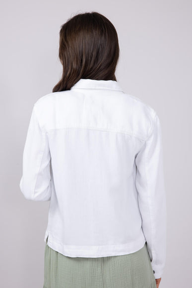 Thread & Supply Jackie Denim Jacket for Women in White