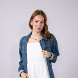 Thread & Supply Miriam Denim Jacket for Women in Medium Wash