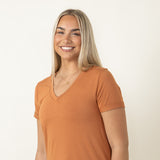 Thread & Supply Recreation T-Shirt for Women in Pumpkin 